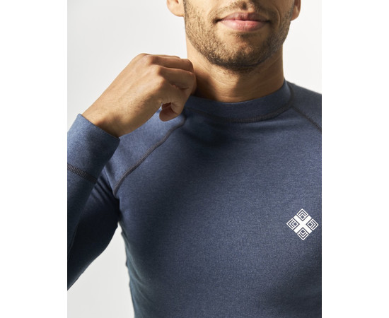 Зображення 8 Термобілизна зимова медична Колорадо синій меланж (унісекс) р. 3XL, "БІЛИЙ ХАЛАТ" 407-482-884, Розмір: 3XL, Цвет: синій меланж