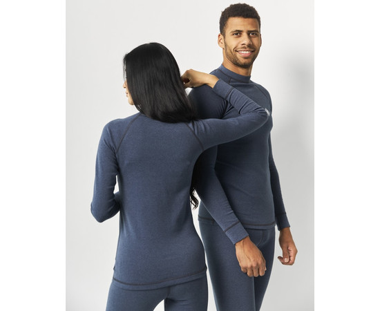 Зображення 9 Термобілизна зимова медична Колорадо синій меланж (унісекс) р. M, "БІЛИЙ ХАЛАТ" 407-482-884, Розмір: M, Цвет: синій меланж