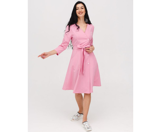 Зображення 6 Медична сукня жіноча Прованс рожева р. 44, "БІЛИЙ ХАЛАТ" 178-337-677, Розмір: 44, Цвет: рожевий