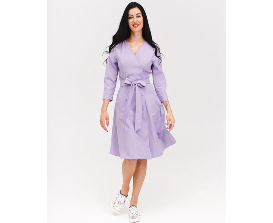 Зображення 6 Медична сукня жіноча Прованс лавандове р. 40, "БІЛИЙ ХАЛАТ" 178-353-677, Розмір: 40, Цвет: лавандовий