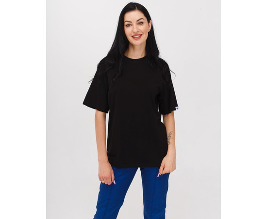 Зображення 6 Футболка-реглан жіноча чорна р. XL, "БІЛИЙ ХАЛАТ" 348-321-798, Розмір: XL, Цвет: чорний