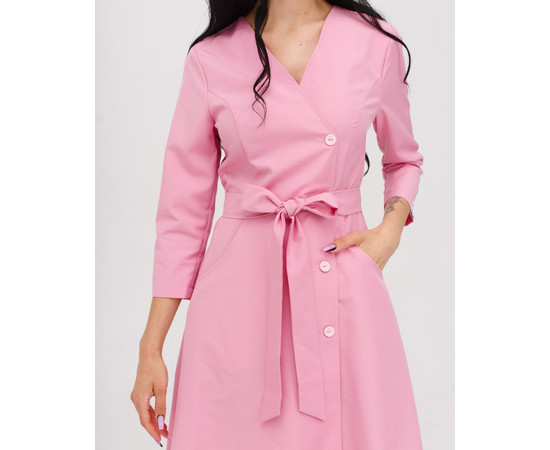 Зображення 3 Медична сукня жіноча Прованс рожева р. 40, "БІЛИЙ ХАЛАТ" 178-337-677, Розмір: 40, Цвет: рожевий