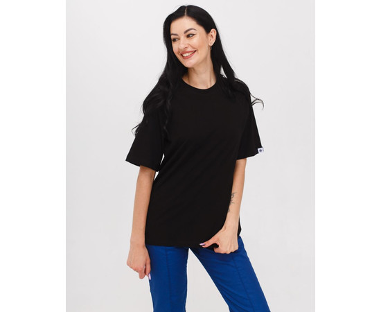 Зображення 7 Футболка-реглан жіноча чорна р. XL, "БІЛИЙ ХАЛАТ" 348-321-798, Розмір: XL, Цвет: чорний