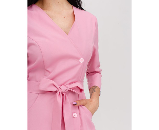 Зображення 5 Медична сукня жіноча Прованс рожева р. 42, "БІЛИЙ ХАЛАТ" 178-337-677, Розмір: 42, Цвет: рожевий