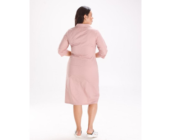 Изображение 2 Медицинский халат женский Софи лиловый +SIZE р. 58, "БЕЛЫЙ ХАЛАТ" 306-401-677, Размер: 58, Цвет: лиловый