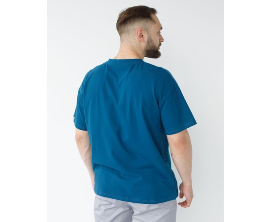 Зображення 5 Футболка жіноча унісекс сапфір р. XL, "БІЛИЙ ХАЛАТ" 453-322-730, Розмір: XL, Цвет: сапфір