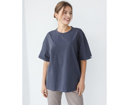 Зображення 2 Медична футболка унісекс графіт р. XL, "БІЛИЙ ХАЛАТ" 453-503-730, Розмір: XL, Цвет: графіт