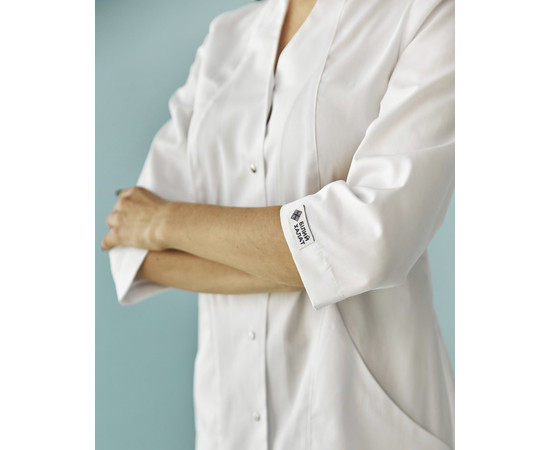 Зображення 5 Медичний халат жіночий Елізабет білий р. 42, "БІЛИЙ ХАЛАТ" 416-324-679, Розмір: 42, Цвет: білий