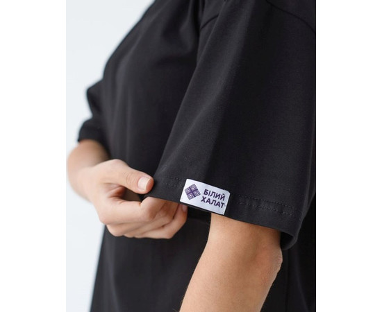 Зображення 7 Дитяча футболка унісекс чорна р. S, "БІЛИЙ ХАЛАТ" 453-321-730, Розмір: S, Цвет: чорний