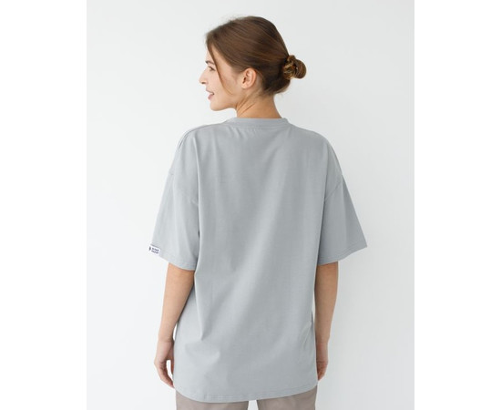 Зображення 4 Медична футболка унісекс світло-серій р. S, "БІЛИЙ ХАЛАТ" 453-419-922, Розмір: S, Цвет: світло сірий