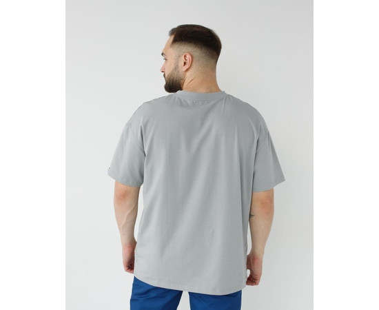 Изображение 5 Медицинская футболка унисекс светло-серий р. XS, "БЕЛЫЙ ХАЛАТ" 453-419-922, Размер: XS, Цвет: светло-серый