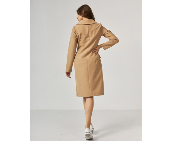 Зображення 2 Медичний жіночий халат Моніка пісочний р. 50, "БІЛИЙ ХАЛАТ" 356-323-677, Розмір: 50, Цвет: пісочний