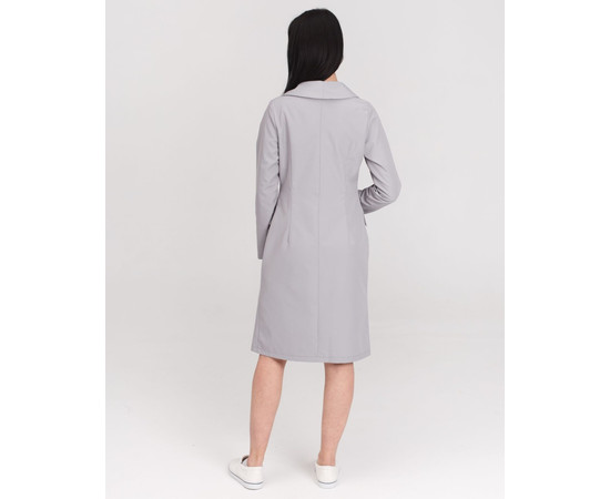 Зображення 2 Медичний жіночий халат Моніка сірий р. 42, "БІЛИЙ ХАЛАТ" 356-328-677, Розмір: 42, Цвет: сірий