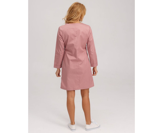 Зображення 2 Жіночий жіночий халат Жаклін попільно-рожевий р. 44, "БІЛИЙ ХАЛАТ" 391-429-679, Розмір: 44, Цвет: попелясто-рожевий