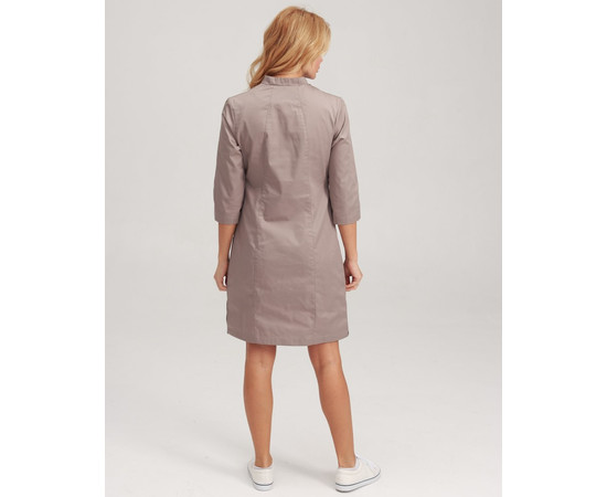 Зображення 3 Медичний халат жіночий Елізабет мокко р. 40, "БІЛИЙ ХАЛАТ" 416-421-679, Розмір: 40, Цвет: моко