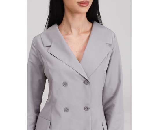 Зображення 3 Медичний жіночий халат Моніка сірий р. 42, "БІЛИЙ ХАЛАТ" 356-328-677, Розмір: 42, Цвет: сірий