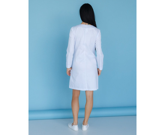 Зображення 4 Жіночий жіночий халат Жаклін білий р. 54, "БІЛИЙ ХАЛАТ" 391-324-710, Розмір: 54, Цвет: білий