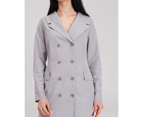 Зображення 5 Медичний жіночий халат Моніка сірий р. 44, "БІЛИЙ ХАЛАТ" 356-328-677, Розмір: 44, Цвет: сірий