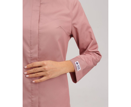 Зображення 5 Жіночий жіночий халат Жаклін попільно-рожевий р. 44, "БІЛИЙ ХАЛАТ" 391-429-679, Розмір: 44, Цвет: попелясто-рожевий