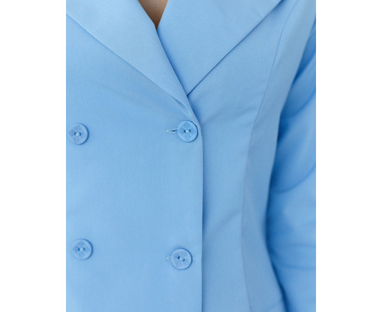 Зображення 6 Медичний жіночий халат Моніка блакитний р. 40, "БІЛИЙ ХАЛАТ" 356-333-677, Розмір: 40, Цвет: блакитний