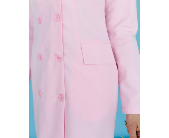 Зображення 7 Медичний жіночий халат Моніка світло-рожевий р. 48, "БІЛИЙ ХАЛАТ" 356-414-677, Розмір: 48, Цвет: світло рожевий