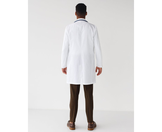 Изображение 2 Халат медицинский мужской Киев белый р. 50, "БЕЛЫЙ ХАЛАТ" 403-324-677, Размер: 50, Цвет: белый
