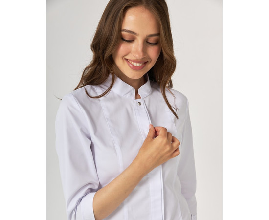 Изображение 4 Медицинский халат женский Сакура белый р. 40, "БЕЛЫЙ ХАЛАТ" 160-324-678, Размер: 40, Цвет: белый