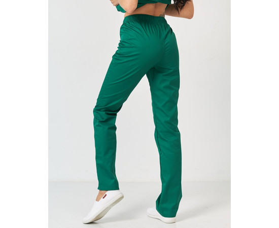 Зображення 2 Штани медичні жіночі зелені р. 42, "БІЛИЙ ХАЛАТ" 163-350-758, Розмір: 42, Цвет: зелений