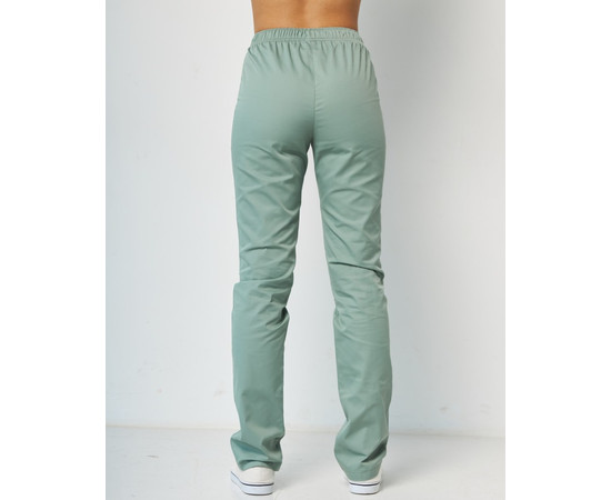 Зображення 2 Штани медичні жіночі оливкові р. 44, "БІЛИЙ ХАЛАТ" 163-327-726, Розмір: 44, Цвет: оливковий