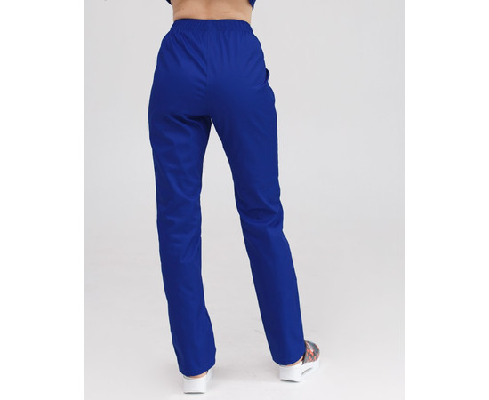 Зображення 2 Штани медичні жіночі електрик р. 44, "БІЛИЙ ХАЛАТ" 163-334-726, Розмір: 44, Цвет: електрик