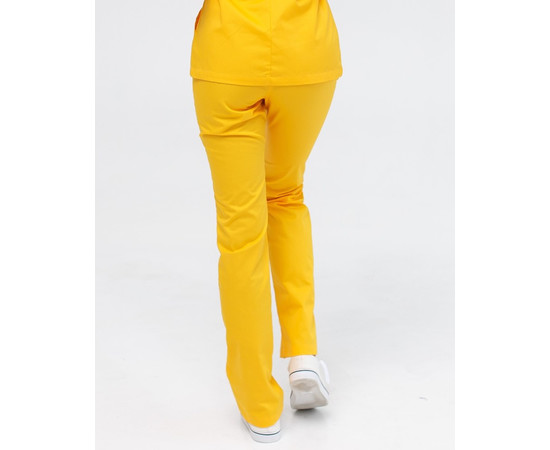 Зображення 2 Штани медичні жіночі янтарні р. 40, "БІЛИЙ ХАЛАТ" 163-461-726, Розмір: 40, Цвет: бурштиновий