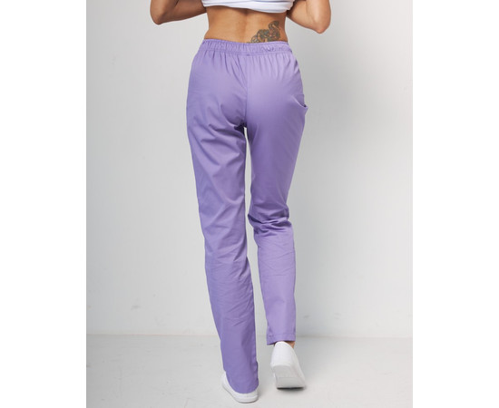 Зображення 2 Штани медичні жіночі лавандові р. 54, "БІЛИЙ ХАЛАТ" 163-353-726, Розмір: 54, Цвет: лавандовий