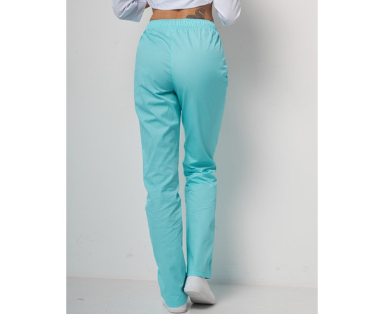 Зображення 2 Штани медичні жіночі м'ятні р. 44, "БІЛИЙ ХАЛАТ" 163-332-726, Розмір: 44, Цвет: м'ятний