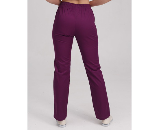 Зображення 2 Штани медичні жіночі фіолетові р. 54, "БІЛИЙ ХАЛАТ" 163-335-726, Розмір: 54, Цвет: фиолетовый