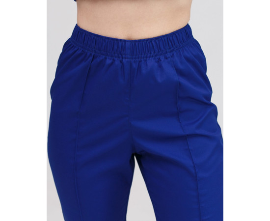 Зображення 3 Штани медичні жіночі електрик р. 44, "БІЛИЙ ХАЛАТ" 163-334-726, Розмір: 44, Цвет: електрик