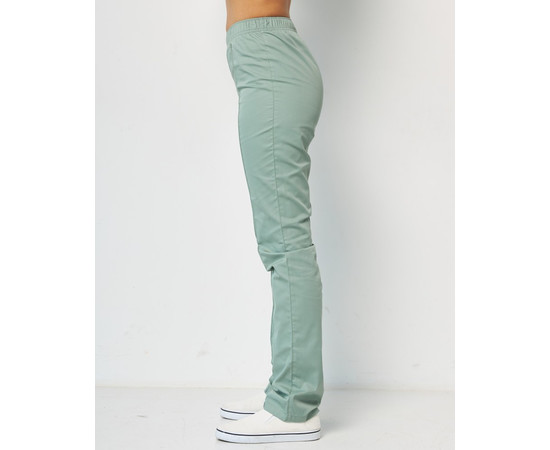 Зображення 3 Штани медичні жіночі оливкові р. 52, "БІЛИЙ ХАЛАТ" 163-327-726, Розмір: 52, Цвет: оливковий