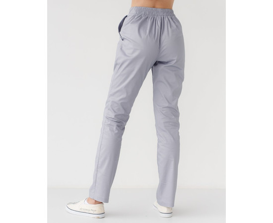 Изображение 3 Медицинские женские брюки Торонто серые р. 40, "БЕЛЫЙ ХАЛАТ" 390-328-708, Размер: 40, Цвет: серый
