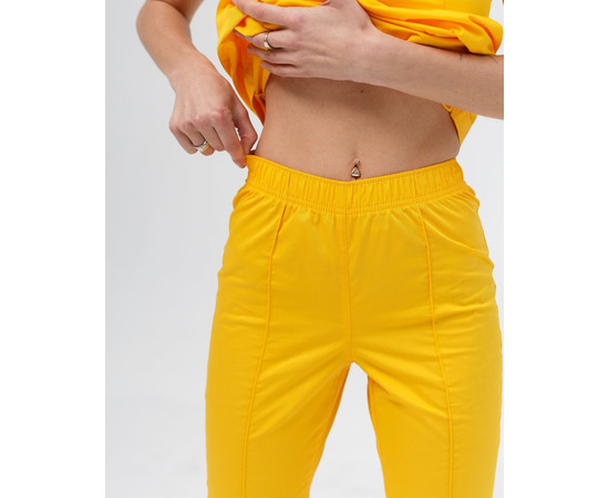 Зображення 3 Штани медичні жіночі янтарні р. 42, "БІЛИЙ ХАЛАТ" 163-461-726, Розмір: 42, Цвет: бурштиновий