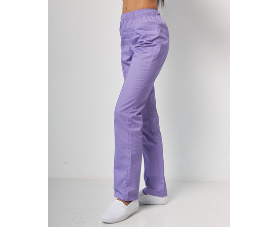 Зображення 3 Штани медичні жіночі лавандові р. 48, "БІЛИЙ ХАЛАТ" 163-353-726, Розмір: 48, Цвет: лавандовий