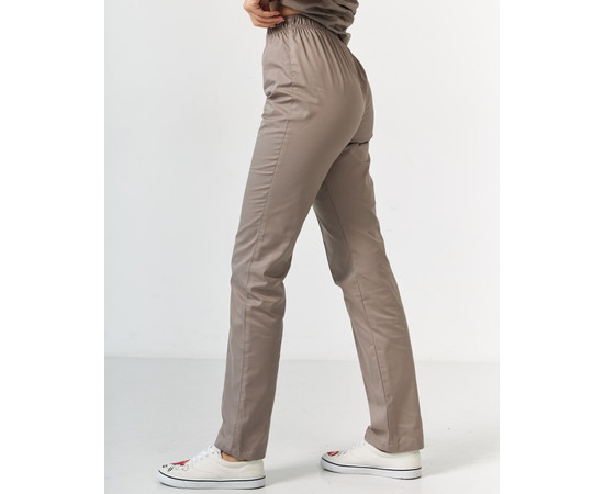 Зображення 3 Штани медичні жіночі мокко р. 50, "БІЛИЙ ХАЛАТ" 163-421-758, Розмір: 50, Цвет: моко