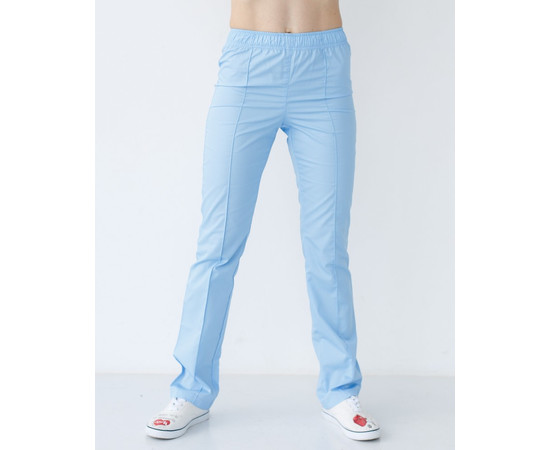 Зображення 4 Штани медичні жіночі блакитні р. 50, "БІЛИЙ ХАЛАТ" 163-333-726, Розмір: 50, Цвет: блакитний