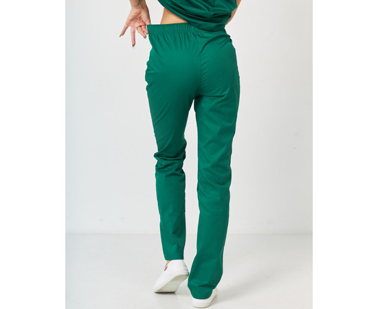 Зображення 4 Штани медичні жіночі зелені р. 40, "БІЛИЙ ХАЛАТ" 163-350-758, Розмір: 40, Цвет: зелений