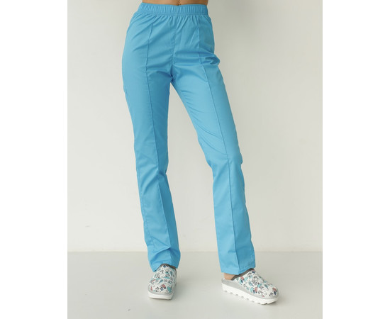 Зображення 2 Штани медичні жіночі кобальт р. 54, "БІЛИЙ ХАЛАТ" 163-439-758, Розмір: 54, Цвет: кобальт
