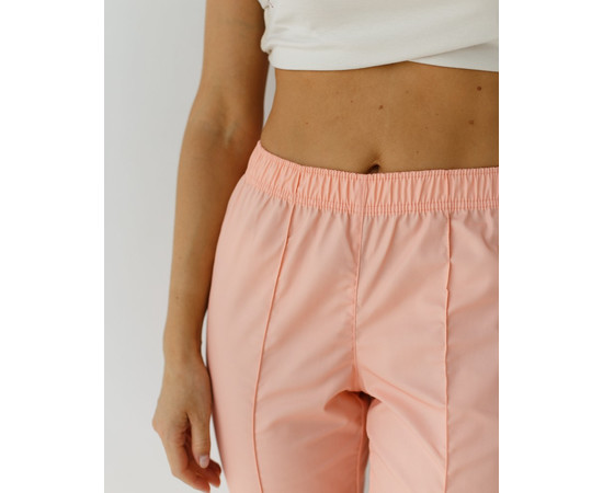 Зображення 4 Штани медичні жіночі персикові р. 42, "БІЛИЙ ХАЛАТ" 163-338-726, Розмір: 42, Цвет: персиковий