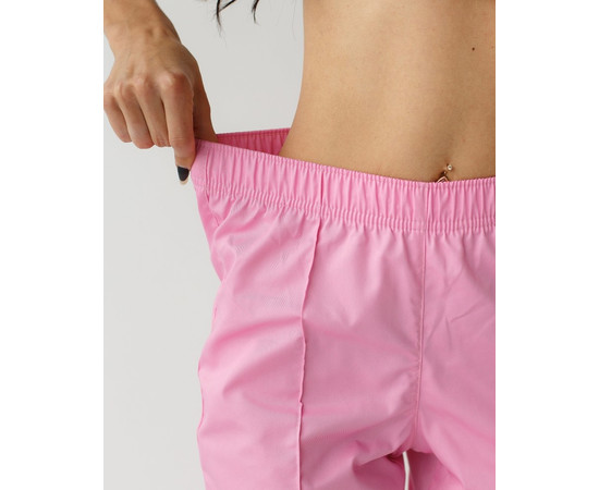Изображение 4 Брюки медицинские женские розовые р. 44, "БЕЛЫЙ ХАЛАТ" 163-337-726, Размер: 44, Цвет: розовый