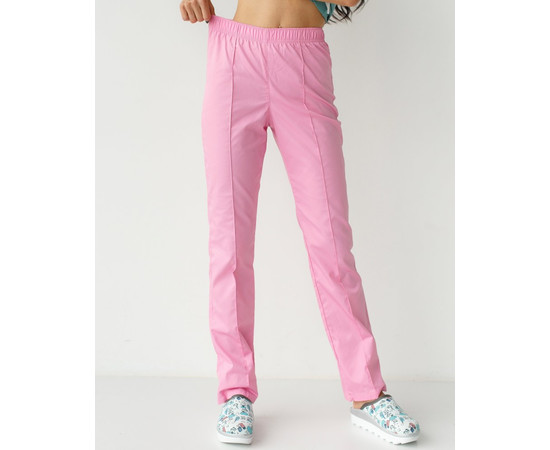 Зображення 5 Штани медичні жіночі рожеві р. 52, "БІЛИЙ ХАЛАТ" 163-337-726, Розмір: 52, Цвет: рожевий