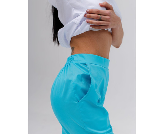 Зображення 7 Медичні жіночі штани Торонто світло-бірюзові р. 42, "БІЛИЙ ХАЛАТ" 390-459-708, Розмір: 42, Цвет: світло-бірюзовий