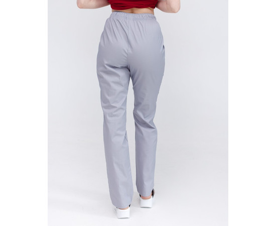Зображення 3 Штани медичні жіночі сірі р. 54, "БІЛИЙ ХАЛАТ" 163-328-726, Розмір: 54, Цвет: сірий