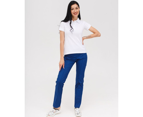 Зображення 8 Штани медичні жіночі сапфір р. 48, "БІЛИЙ ХАЛАТ" 163-322-726, Розмір: 48, Цвет: сапфір