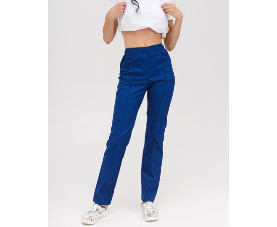 Зображення 5 Штани медичні жіночі сапфір р. 42, "БІЛИЙ ХАЛАТ" 163-322-726, Розмір: 42, Цвет: сапфір